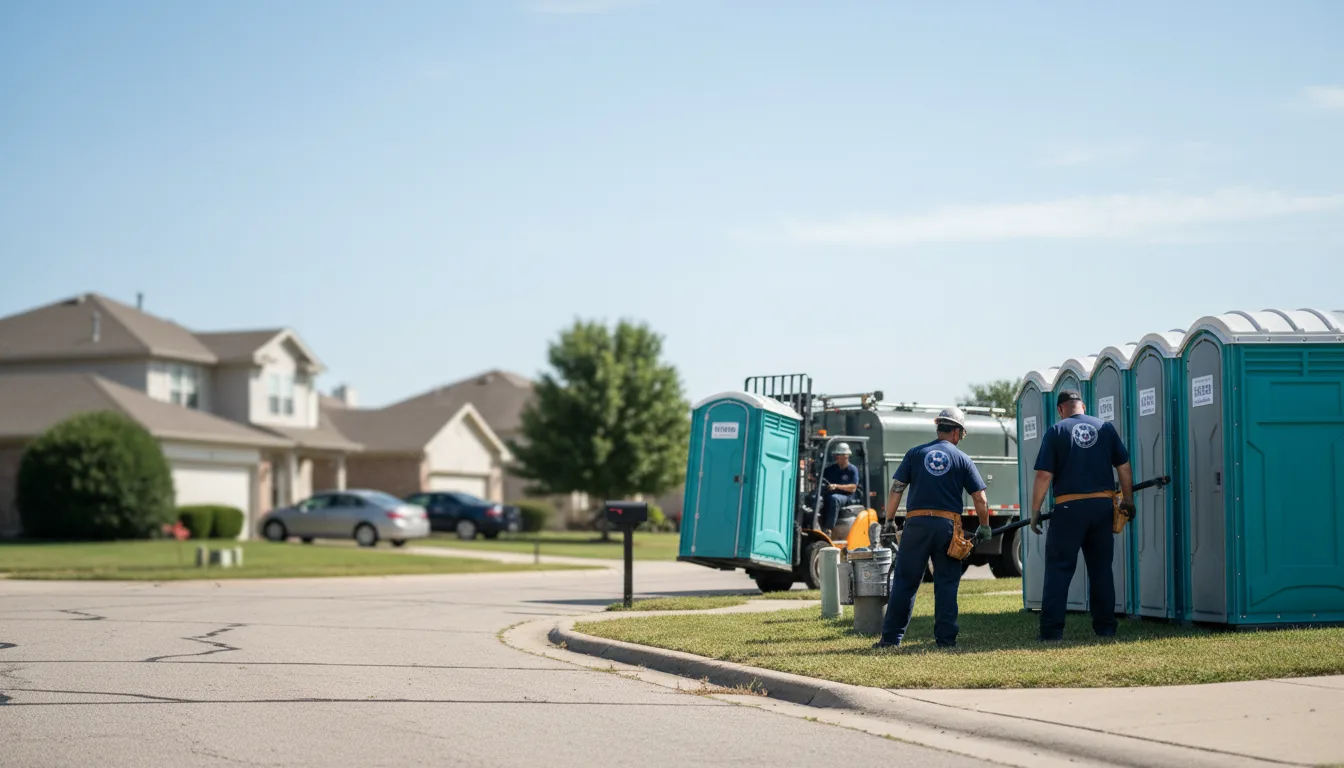 Porta Potty Rental in Fair Oaks, IN near me